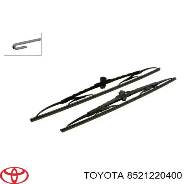 8521220400 Toyota щетка-дворник лобового стекла пассажирская
