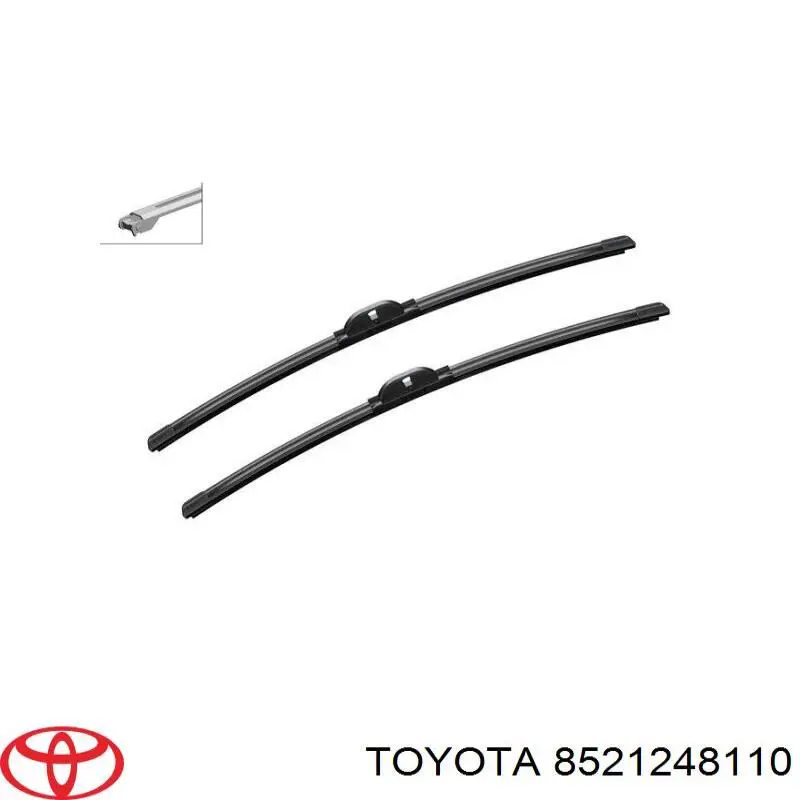 Щетка-дворник лобового стекла пассажирская 8521248110 Toyota