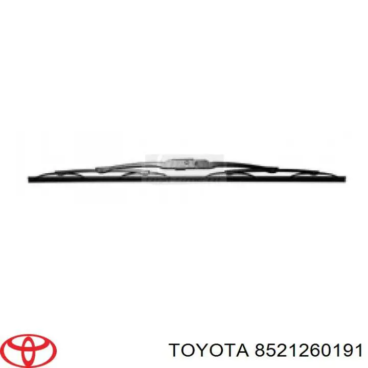 Щетка-дворник лобового стекла пассажирская Toyota 8521260191