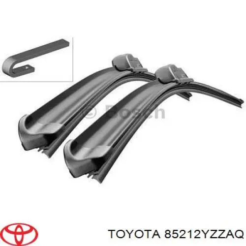 Купить 85212YZZAQ Toyota Щетка-дворник лобового стекла водительская