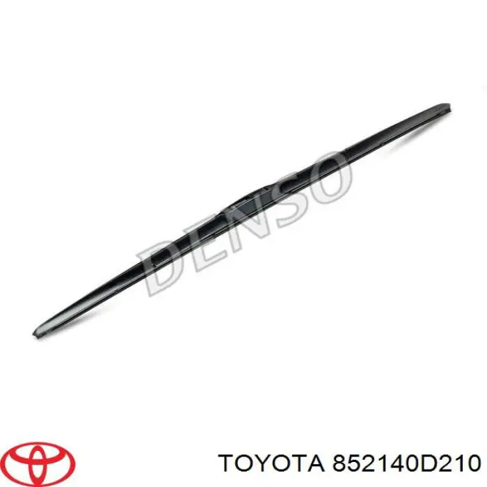 Elástico da escova de limpador pára-brisas de condutor para Toyota Yaris (P13)