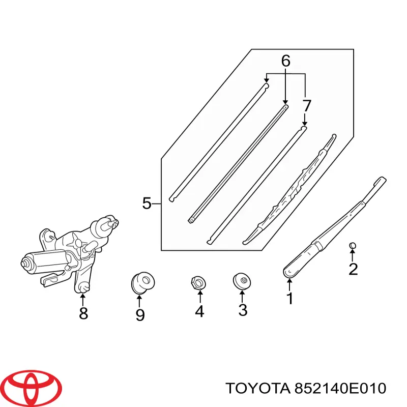  Toyota 852140E010 цена, от 6.89 USD
