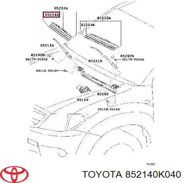  852140K040 Toyota