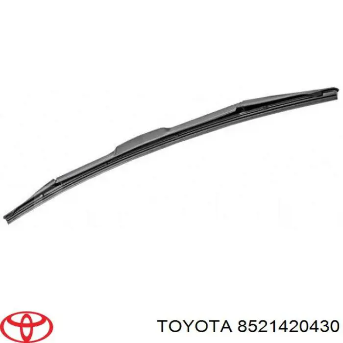 Goma del limpiaparabrisas lado conductor 8521420430 Toyota