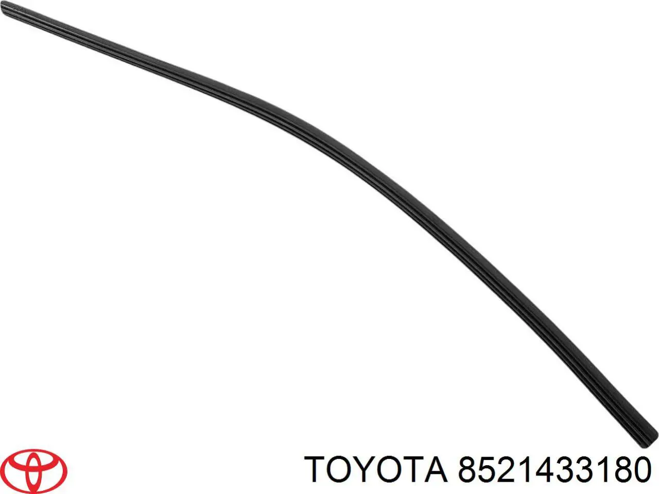 Резинка щетки стеклоочистителя пассажирская на Toyota Camry V50