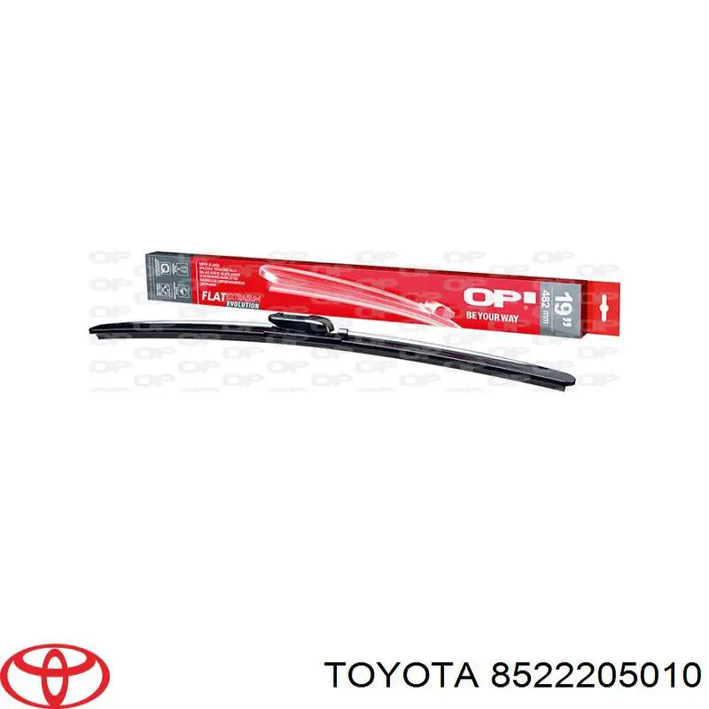 Щетка-дворник лобового стекла пассажирская 8522205010 Toyota