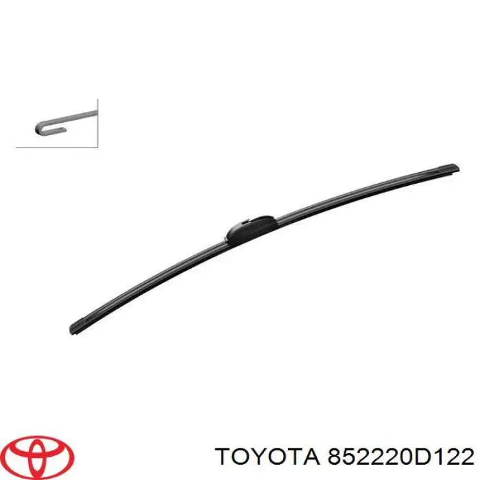 Limpiaparabrisas de luna delantera conductor 852220D122 Toyota