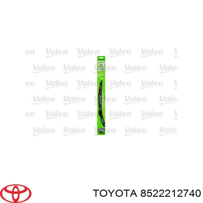 Щетка-дворник лобового стекла водительская 8522212740 Toyota