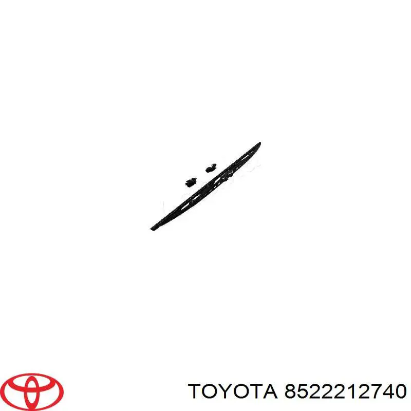 Купить 8522212740 Toyota Щетка-дворник лобового стекла водительская