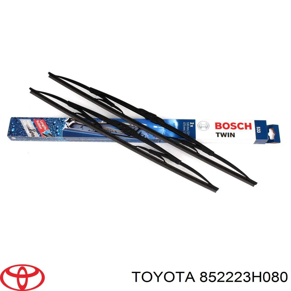 Щетка-дворник лобового стекла, пассажирская Toyota 852223H080 цена, от 11.25 USD