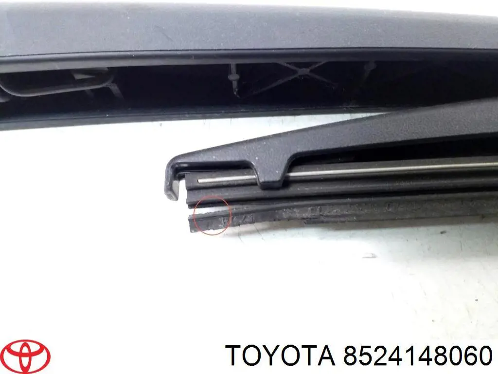 8524148060 Toyota braço de limpa-pára-brisas de vidro traseiro
