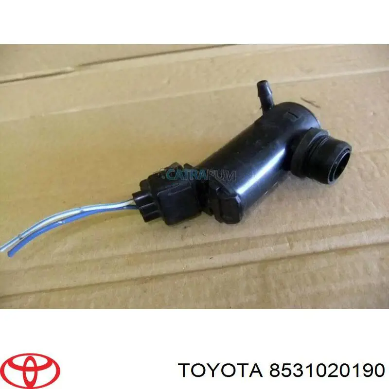 8531020190 Toyota насос-мотор омывателя стекла переднего