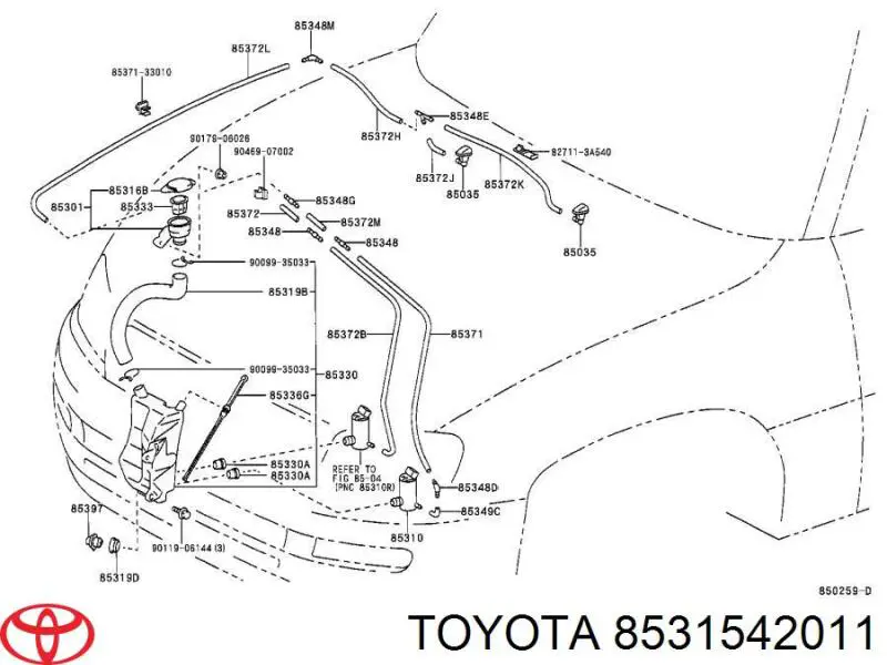  8531542011 Toyota