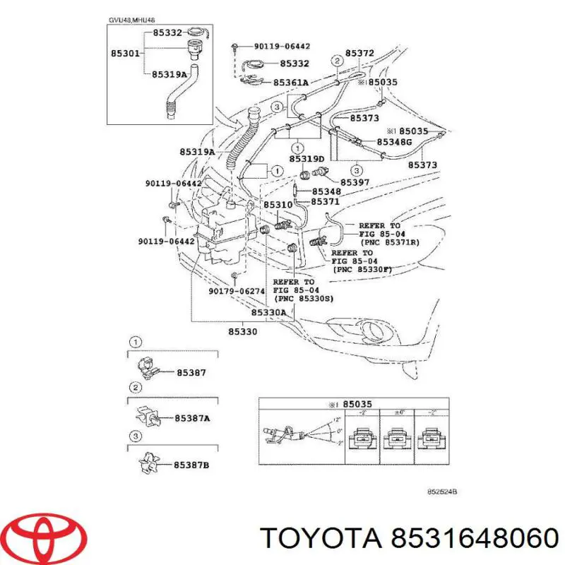  8531648060 Toyota