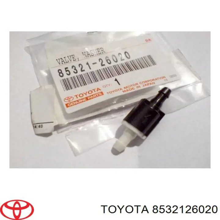 8532126020 Toyota обратный клапан омывателя лобового стекла
