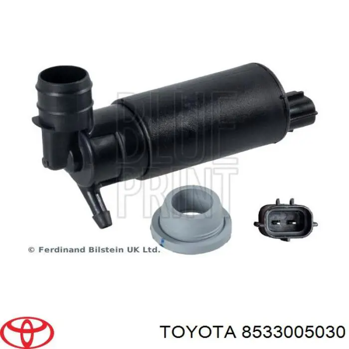 8533005030 Toyota насос-мотор омывателя стекла переднего
