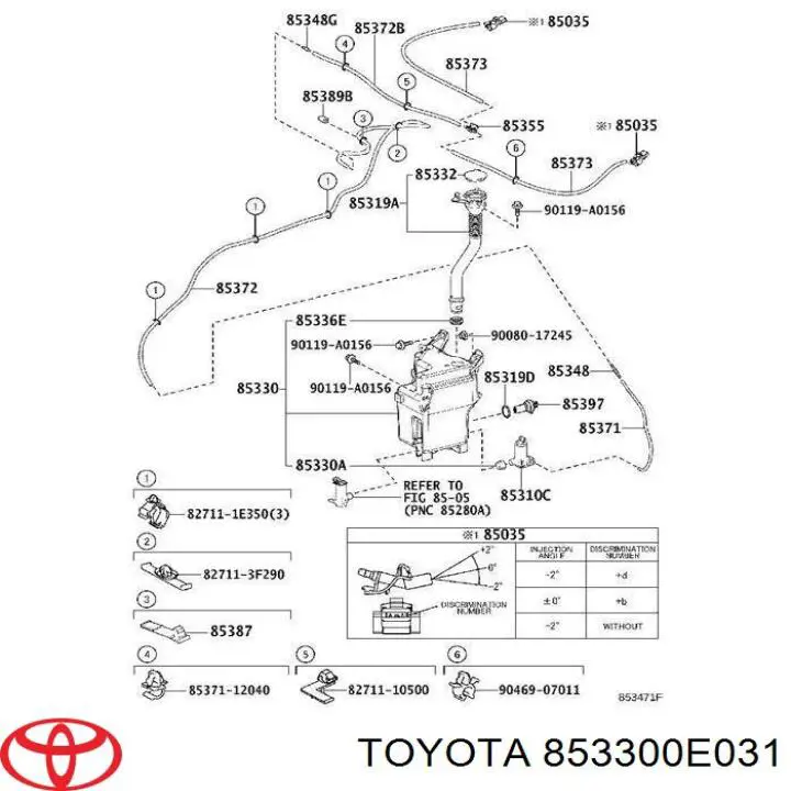 853300E031 Toyota