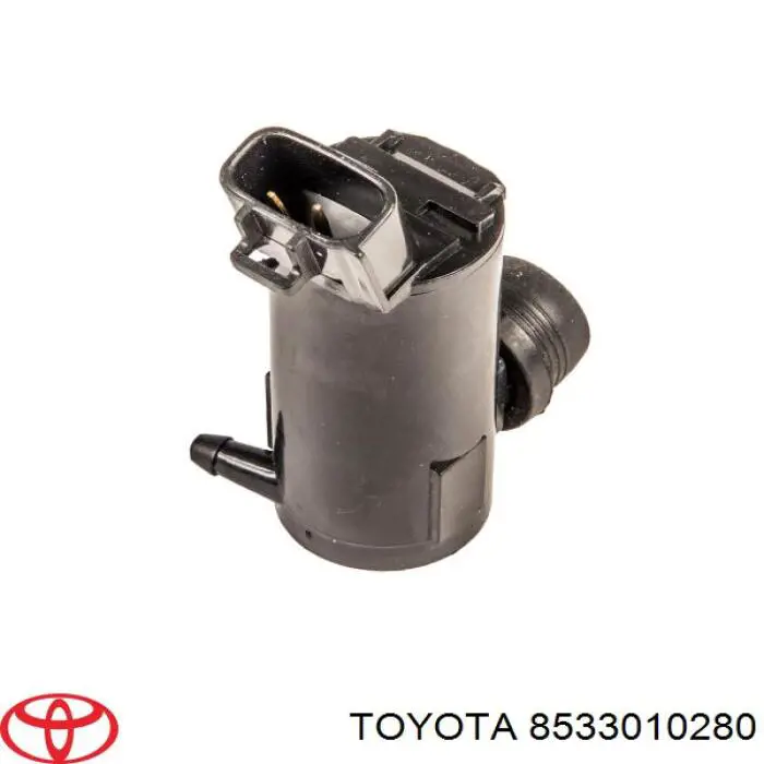 8533010280 Toyota насос-мотор омывателя стекла переднего