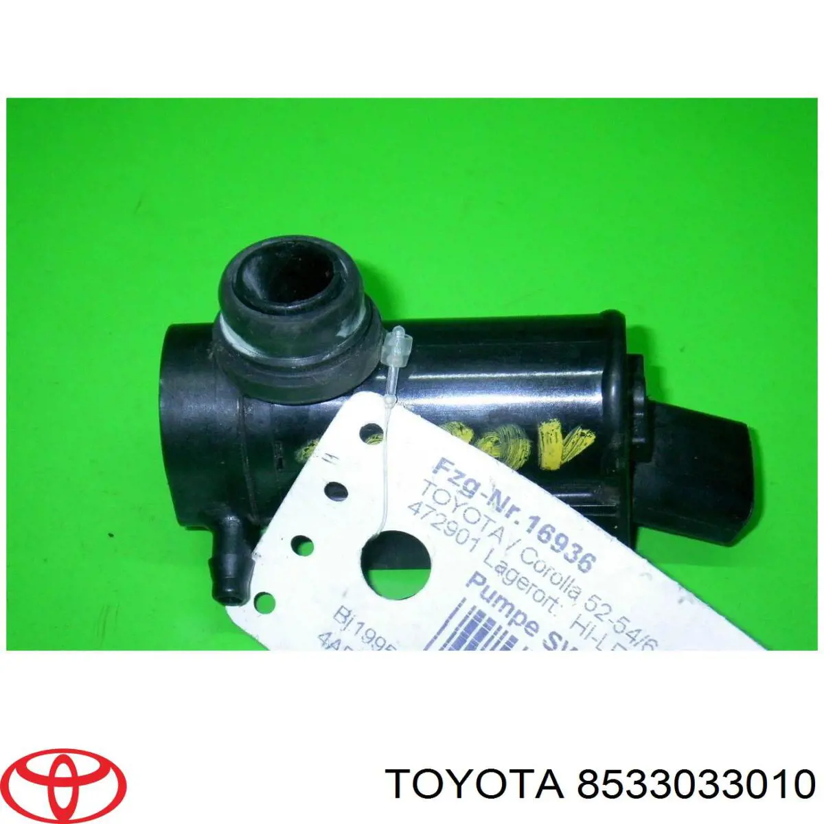 8533033010 Toyota насос-мотор омывателя стекла переднего