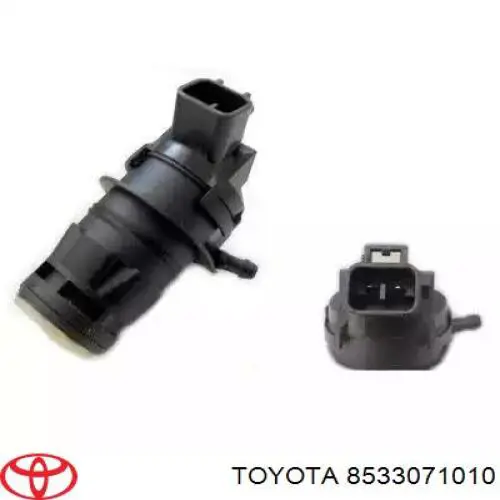 8533071010 Toyota bomba de motor de fluido para lavador de vidro dianteiro