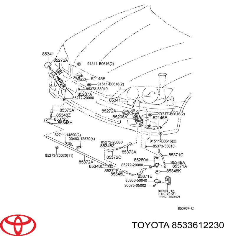 8533612230 Toyota 