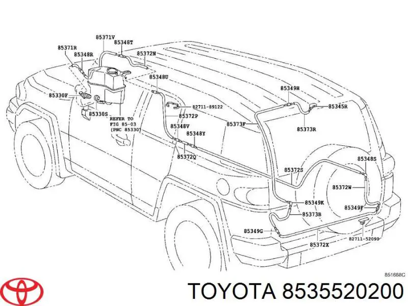  8535520200 Toyota