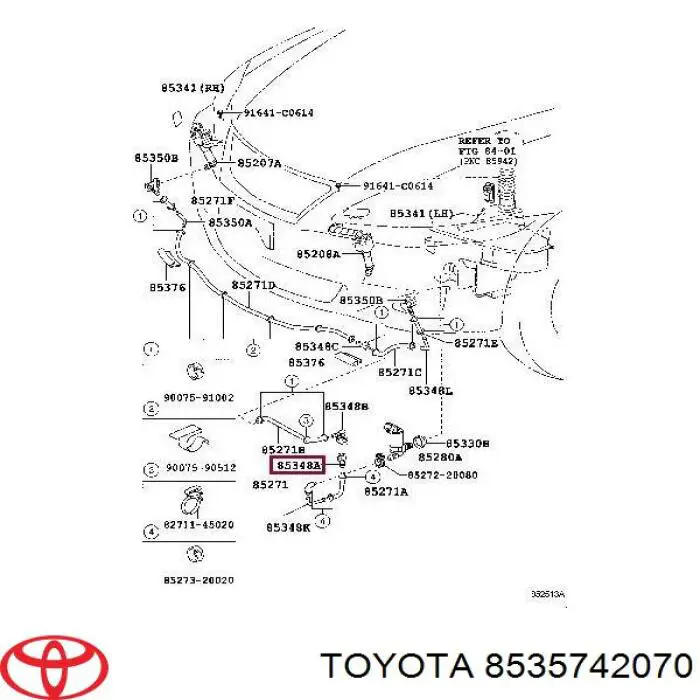 8535742070 Toyota 