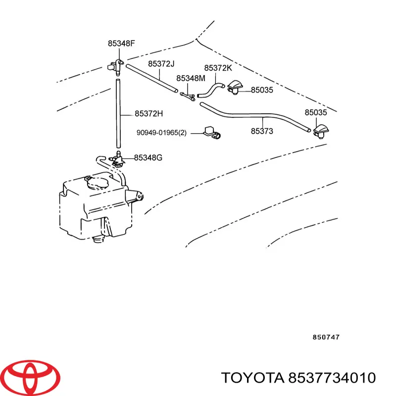8537734010 Toyota 