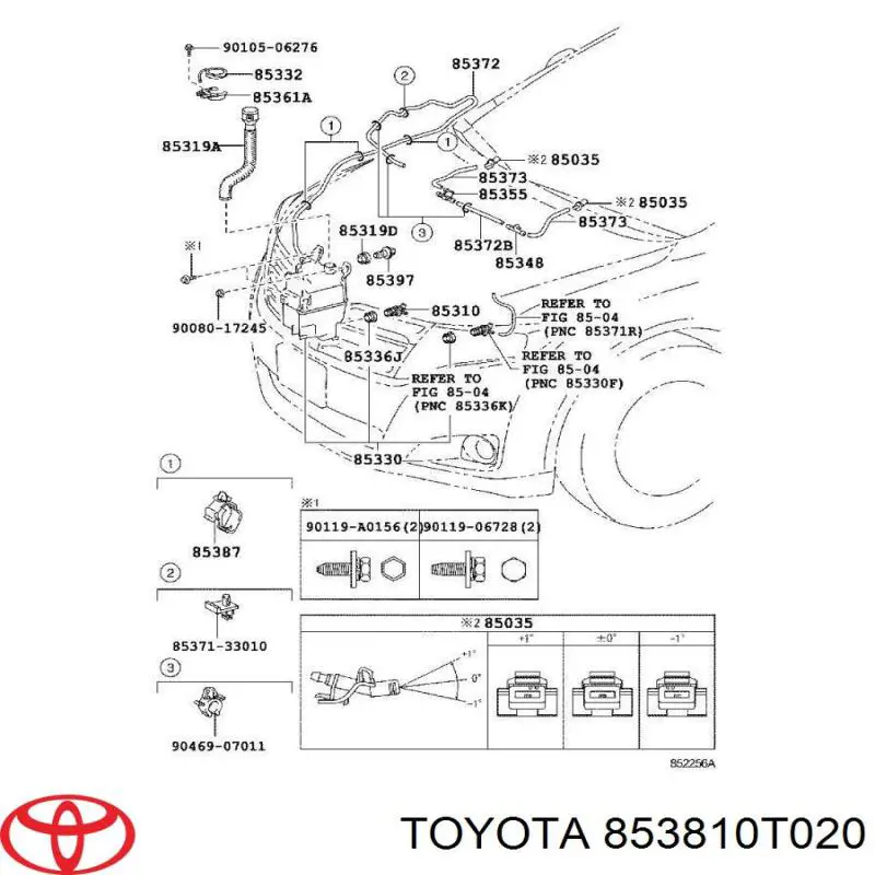  853810T020 Toyota