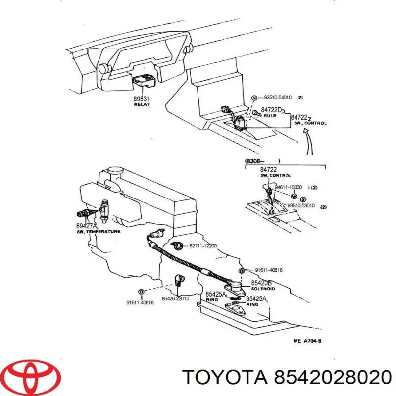  8542028020 Toyota