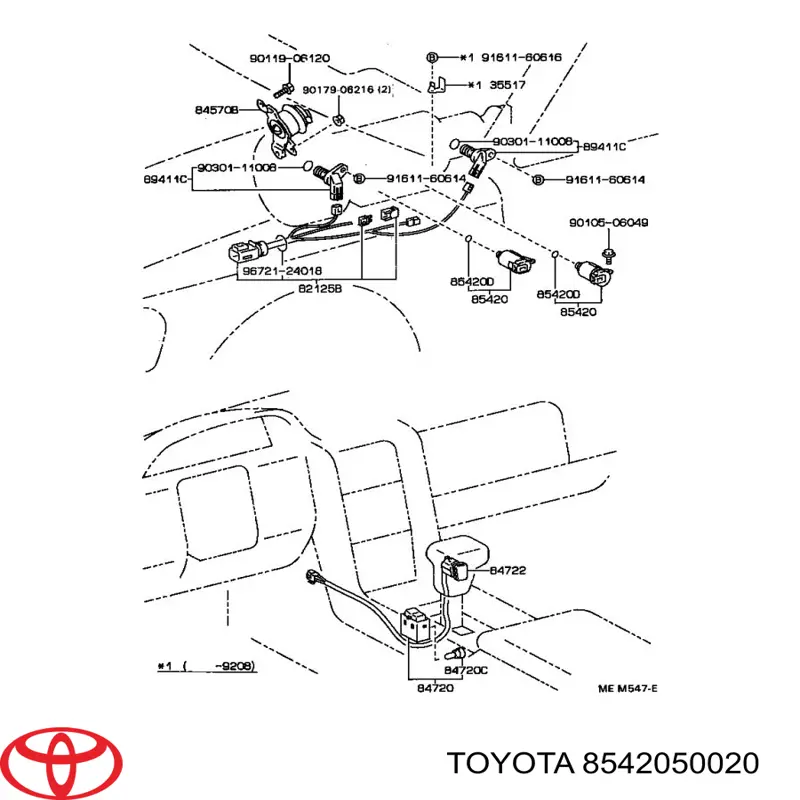 8542050020 Toyota 