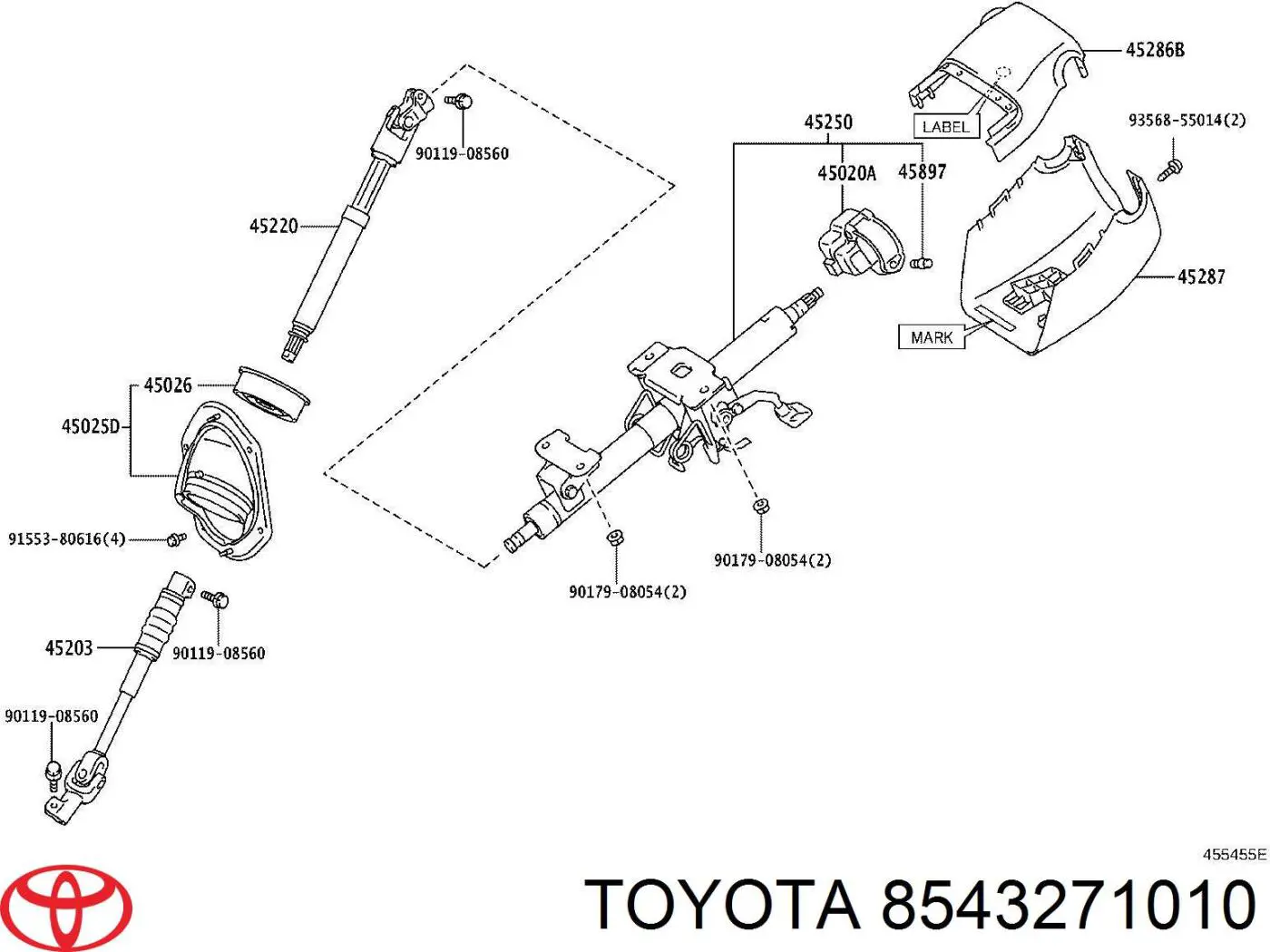  8543271010 Toyota