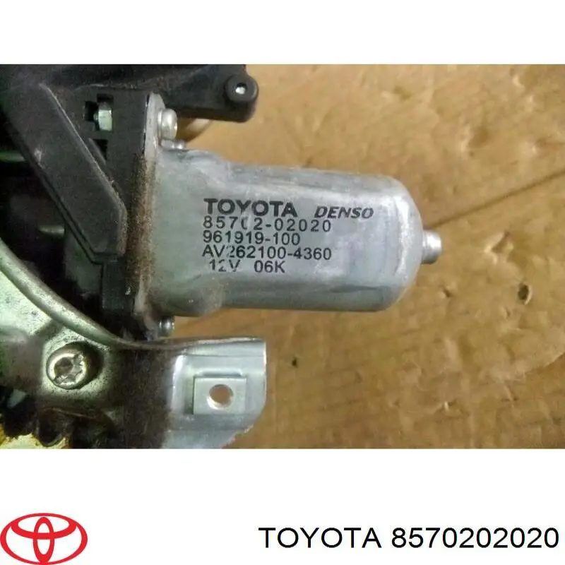 8570202020 Toyota Мотор стеклоподъемника двери передней, левой