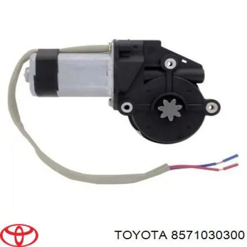 Мотор стеклоподъемника двери задней правой 8571030300 Toyota