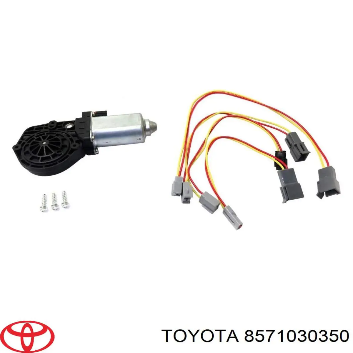 8571030350 Toyota Мотор стеклоподъемника двери задней, левой