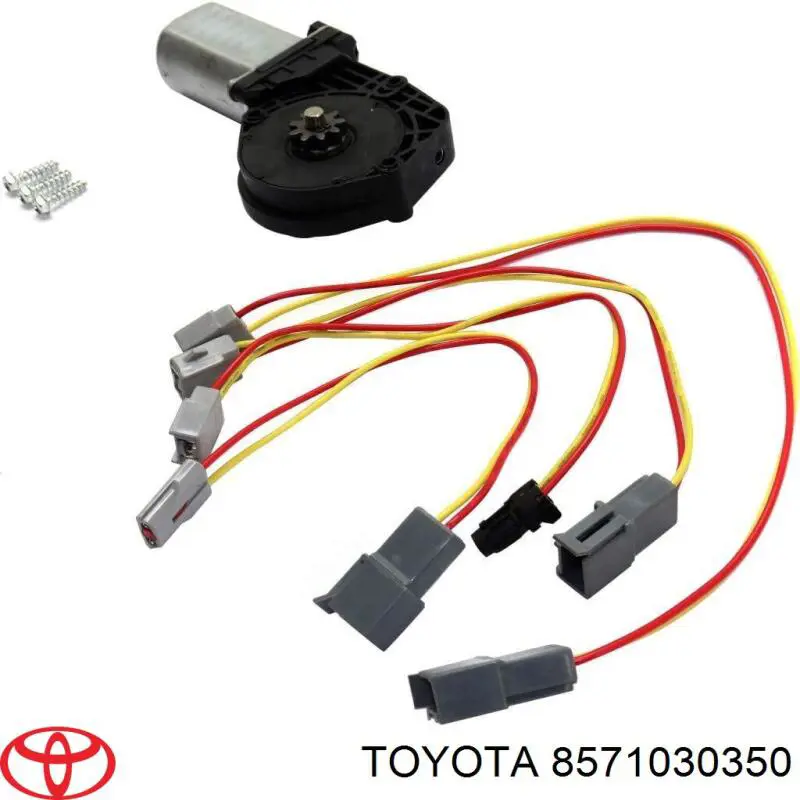 Мотор стеклоподъемника двери задней левой 8571030350 Toyota