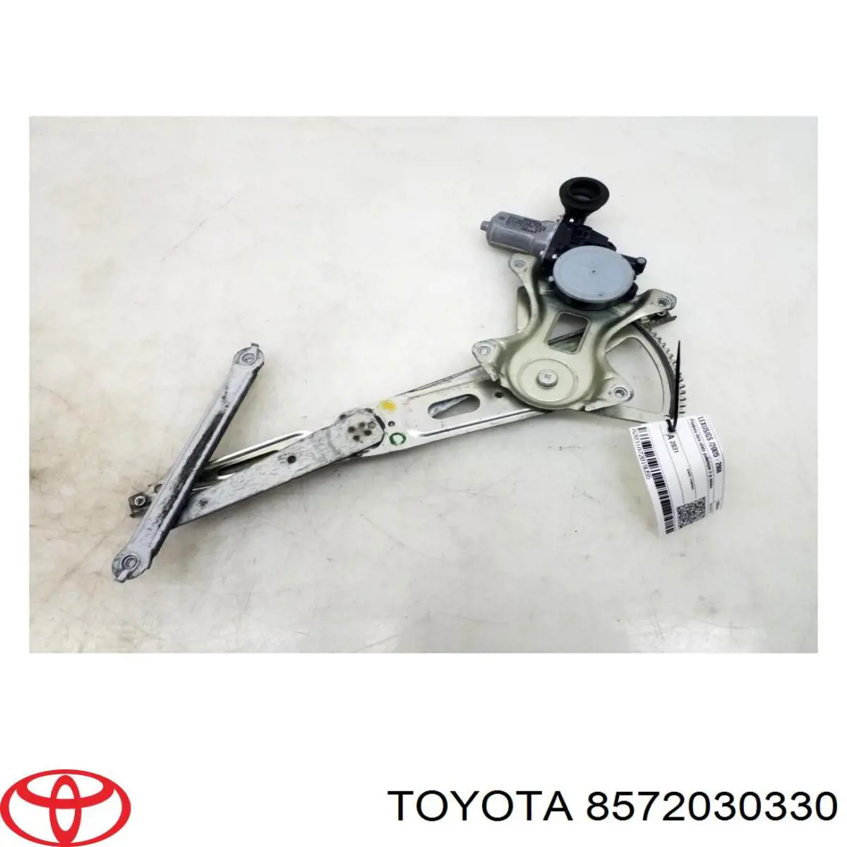 Mecanismo de acionamento de vidro da porta dianteira esquerda Lexus LS 460/460L USF4