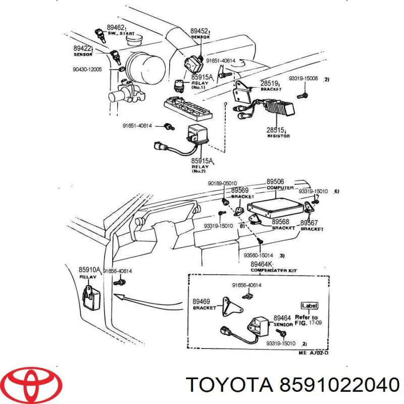 8591022040 Toyota 