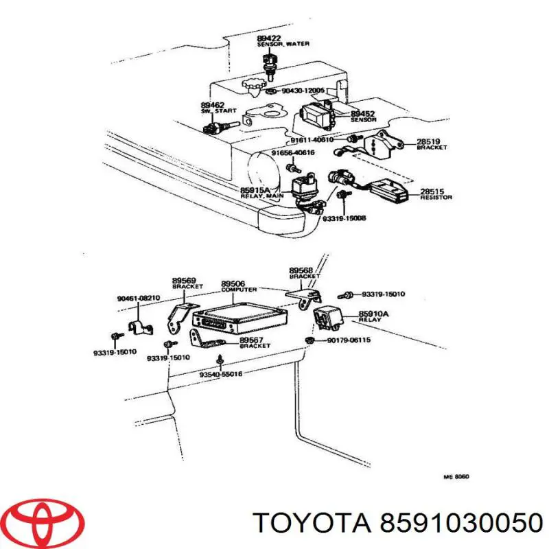  8591030050 Toyota