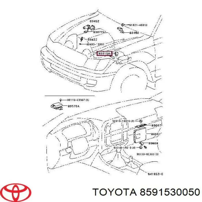  Toyota 8591530050 цена, от 12.81 USD