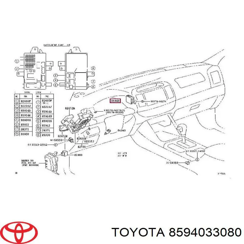 Реле цикличности дворников Toyota Camry V седан (V30) (2001 - 2006) цена, от 29.50 USD