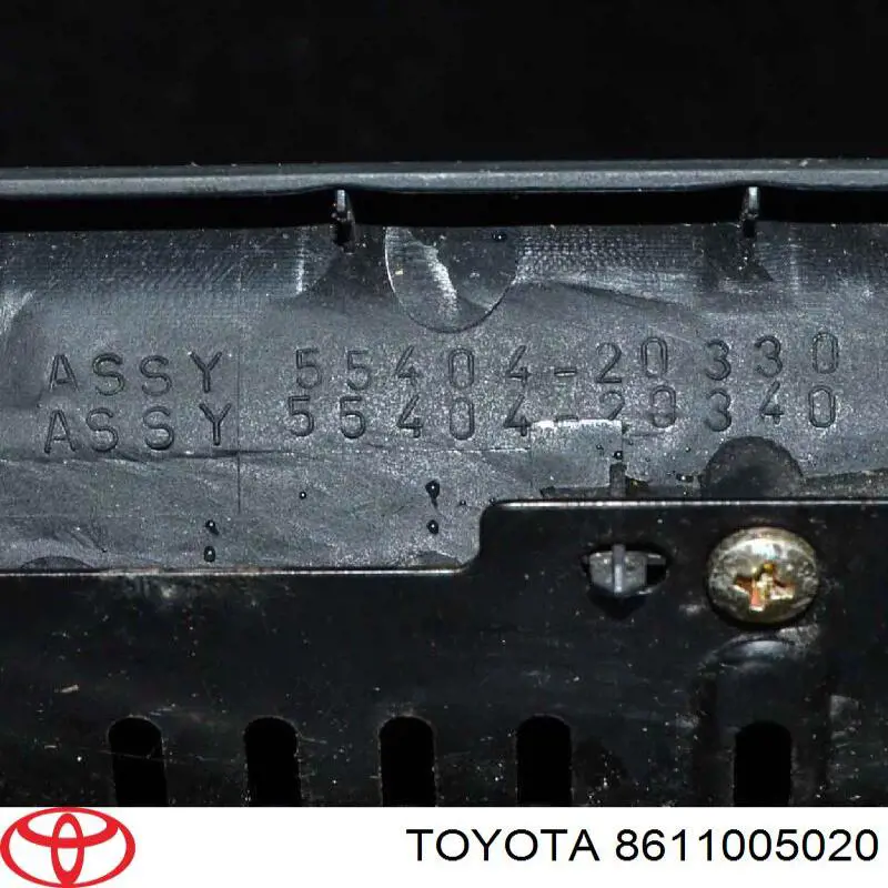 Mostrador multifuncional para Toyota Avensis (T25)
