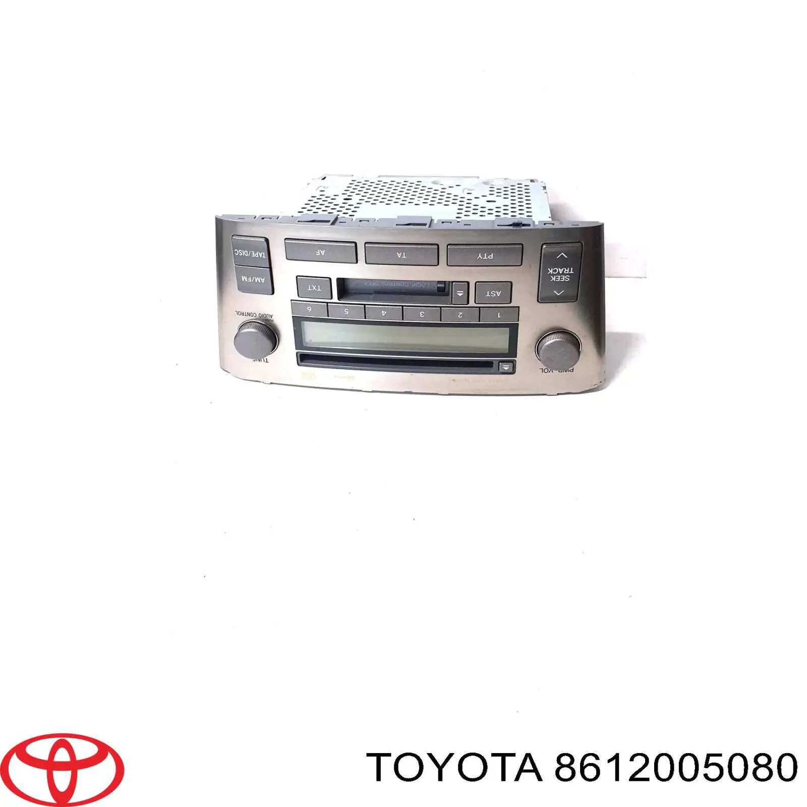 8612005080 Toyota магнитола (радио am/fm)