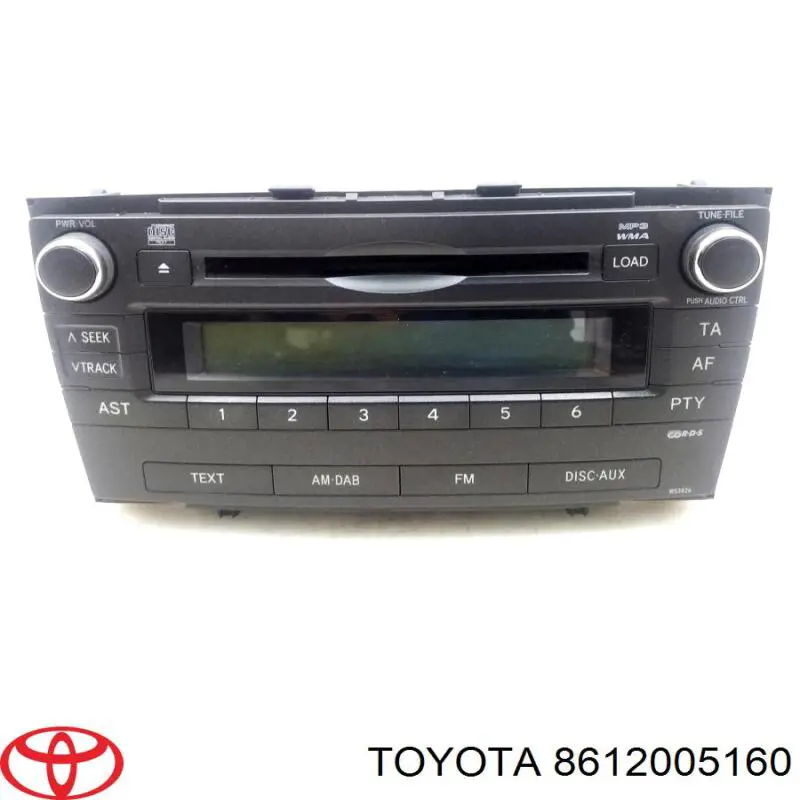 8612005160 Toyota Радиоприемник