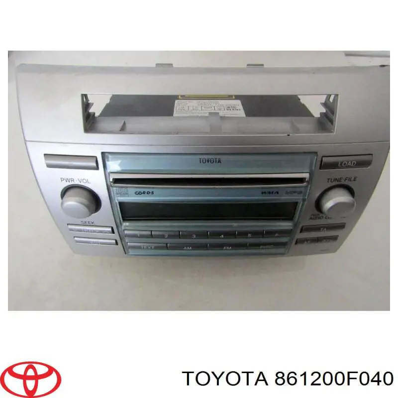Купить 861200F040 Toyota Заводская магнитола