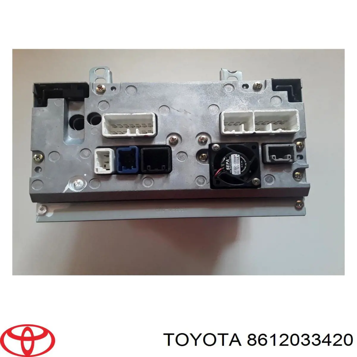 8612033420 Toyota aparelhagem de som (rádio am/fm)