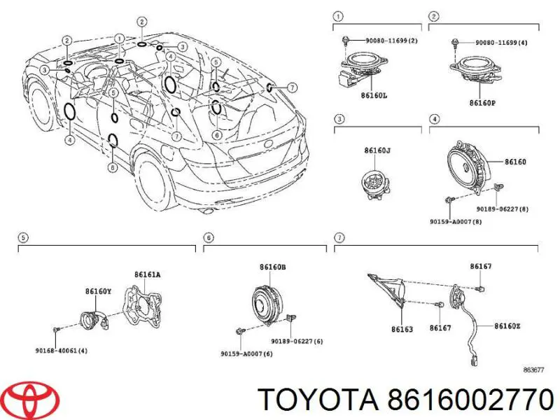 8616002770 Toyota 