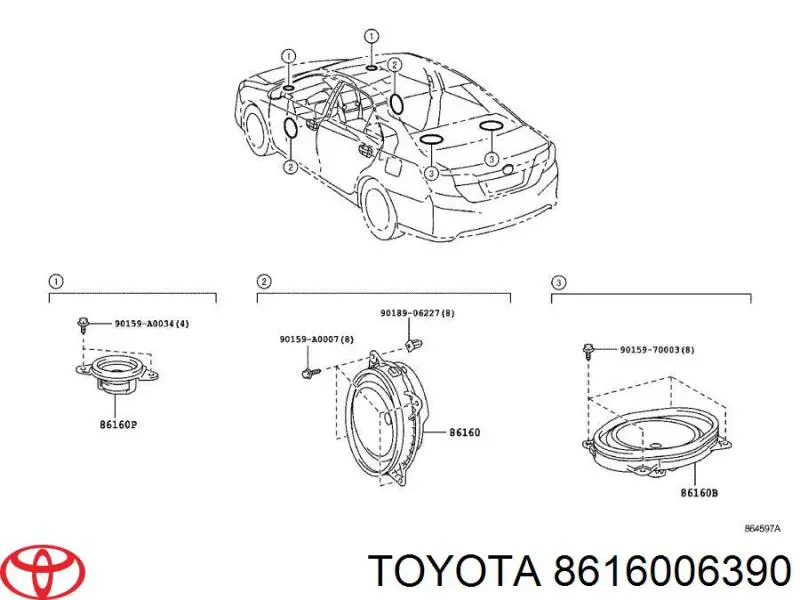  8616006390 Toyota