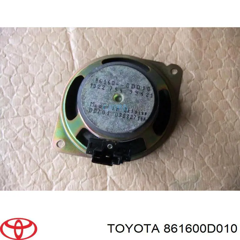 Динамик "торпедо" Toyota 861600D010 цена, от  USD