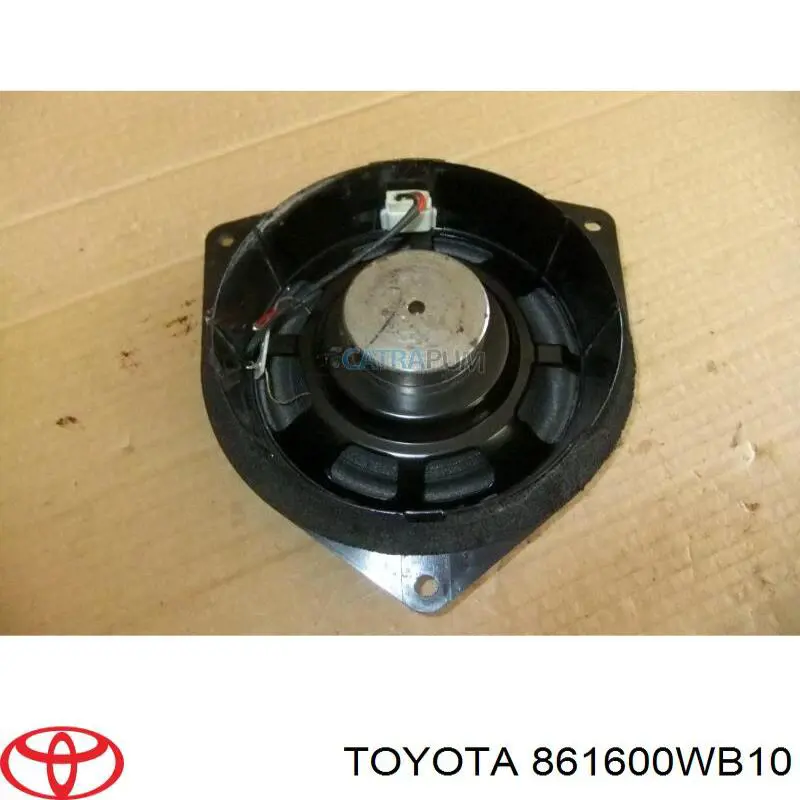 861600WB10 Toyota Alto-falante da porta dianteira